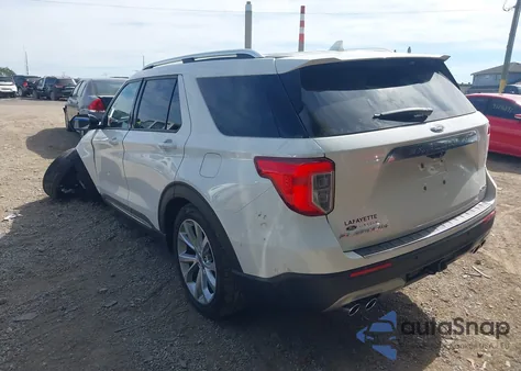 2021 Ford Explorer Platinum z USA, uszkodzony, nr VIN 1FM5K8HC8MGC17835